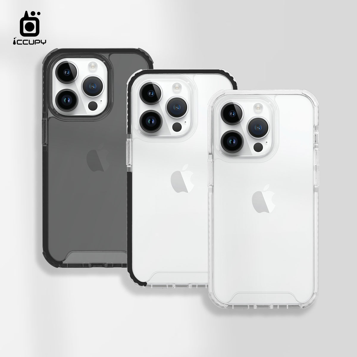 【透明】iQ CASE角粒殼2.0 質感防護  For Apple iPhone 14 Pro 手機保護殼(共三色)