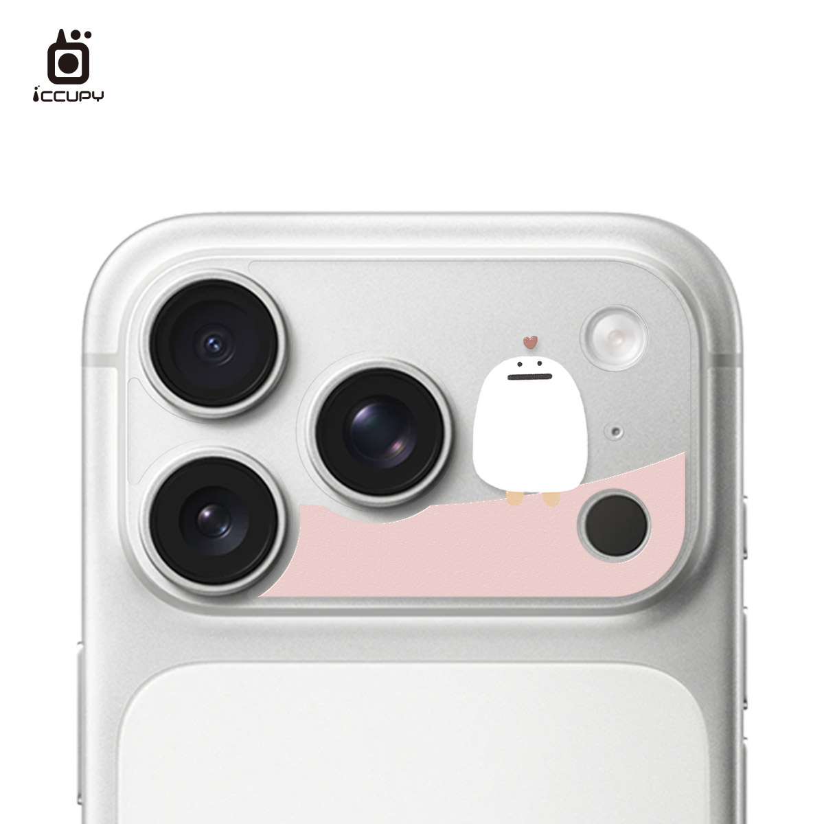 【懶懶怪｜可愛】9H霧面彩繪鏡頭底座貼 For iPhone 17 Pro | 文創小物