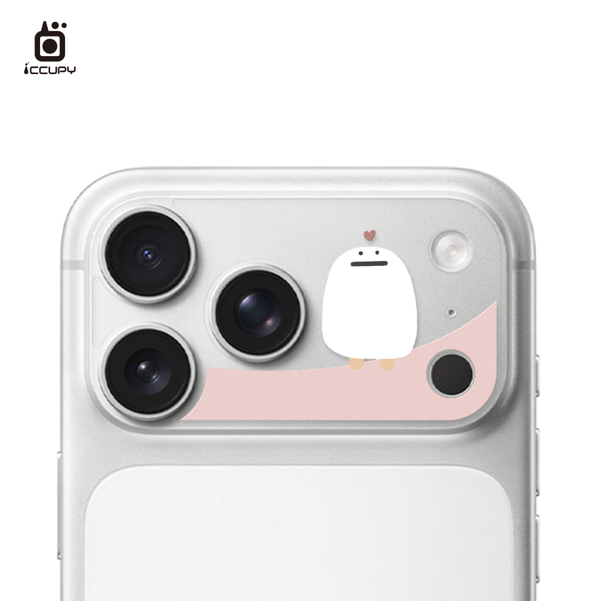 【懶懶怪｜可愛】9H霧面彩繪鏡頭底座貼 For iPhone 17 Pro Max | 文創小物