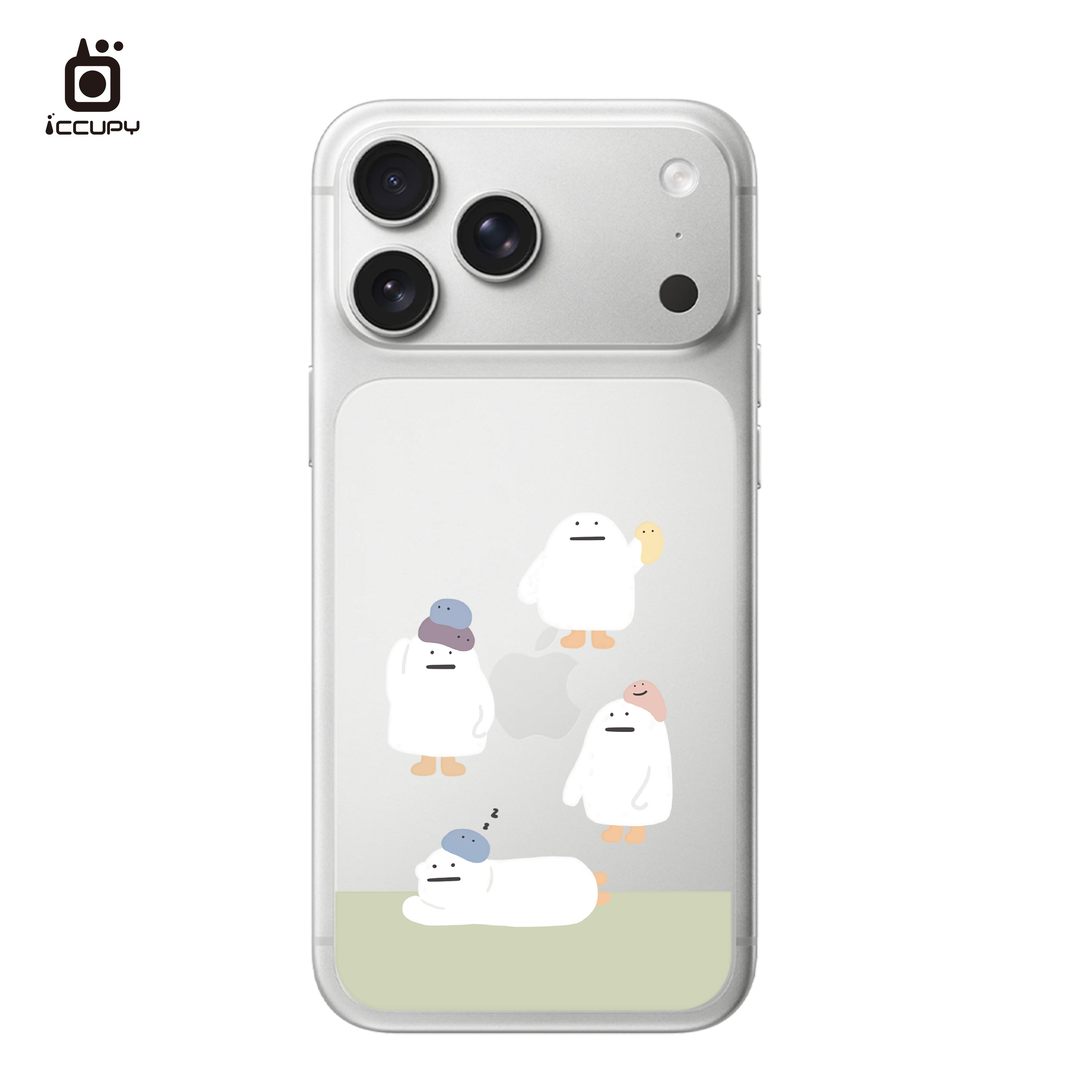 【懶懶怪|懶怪好朋友】9H霧面彩繪背貼 For iPhone 18 Pro Max | 文創小物