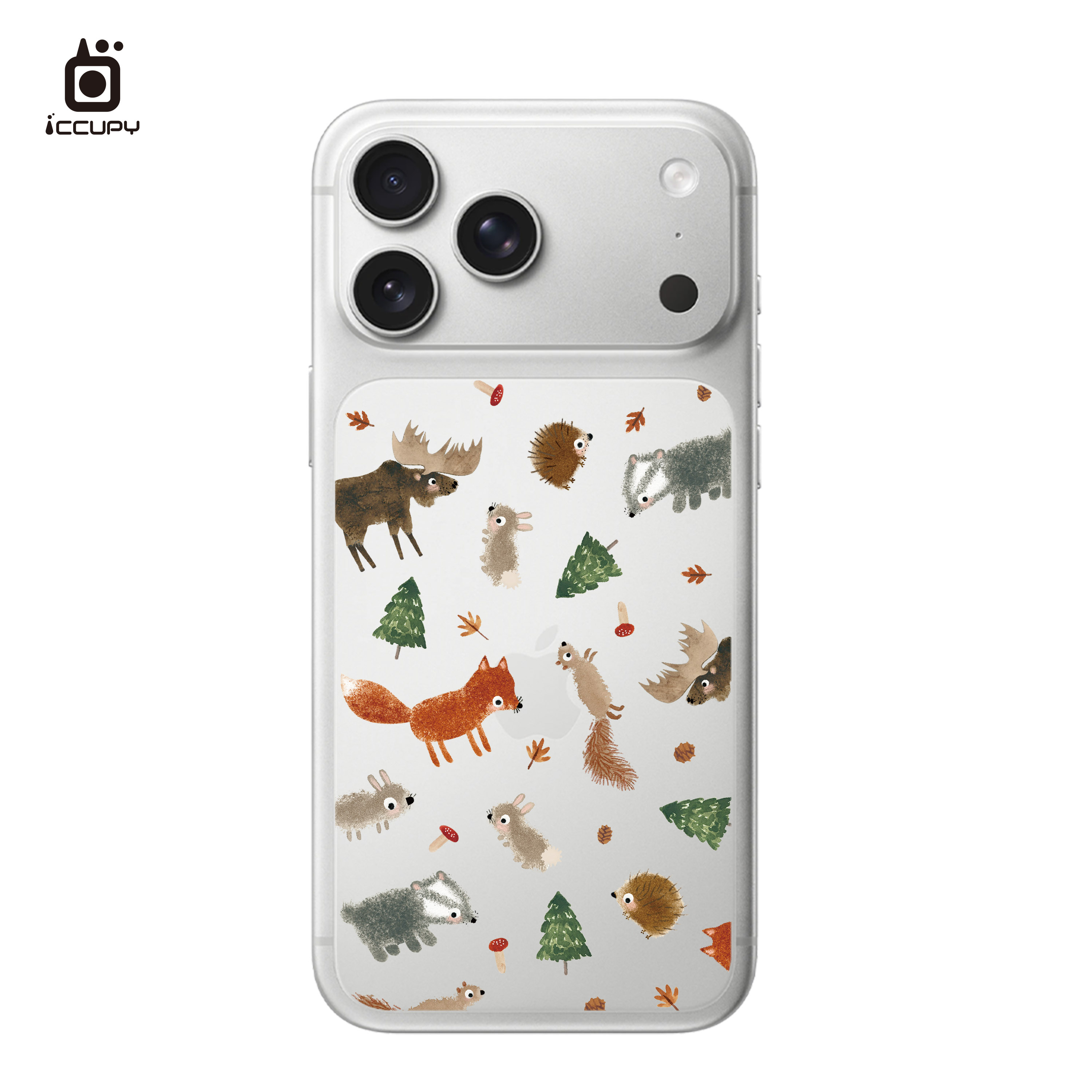 【森森物語|森林見面會】9H霧面彩繪背貼 For iPhone 18 Pro Max | 文創小物