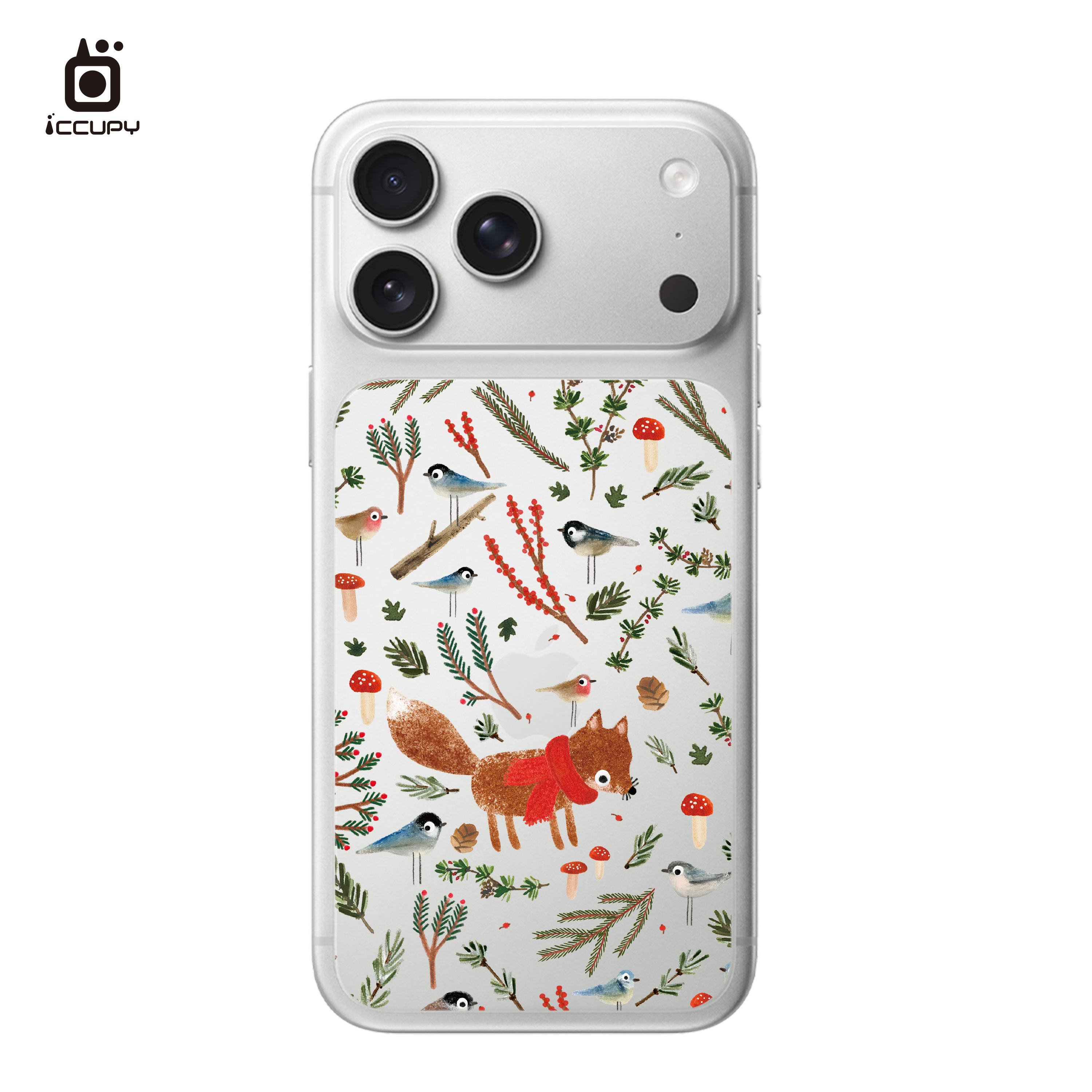 【森森物語|迷路森林小狐】9H霧面彩繪背貼 For iPhone 18 Pro Max | 文創小物