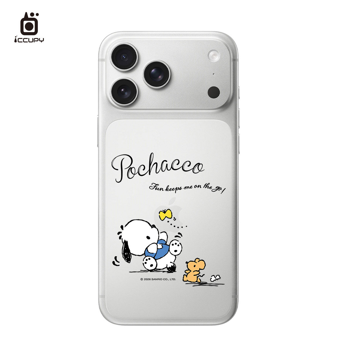 【三麗鷗｜玩樂帕恰】9H霧面彩繪背貼 For iPhone 18 Pro Max | 文創小物