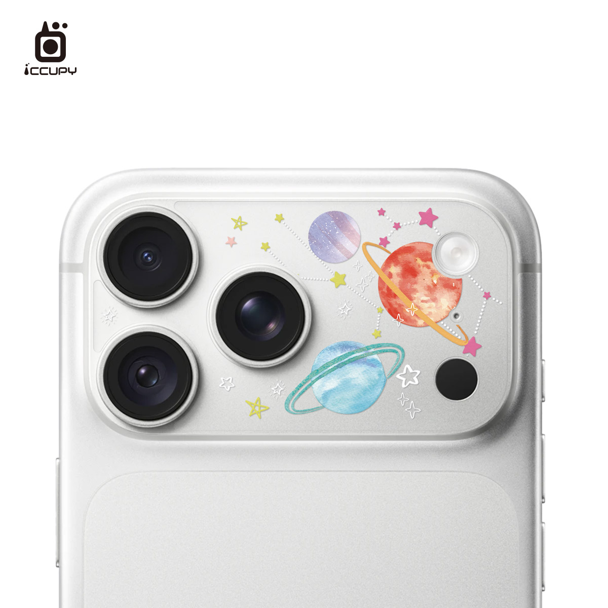 【童話星球】9H霧面彩繪鏡頭底座貼For iPhone 18 Pro Max｜文創小物