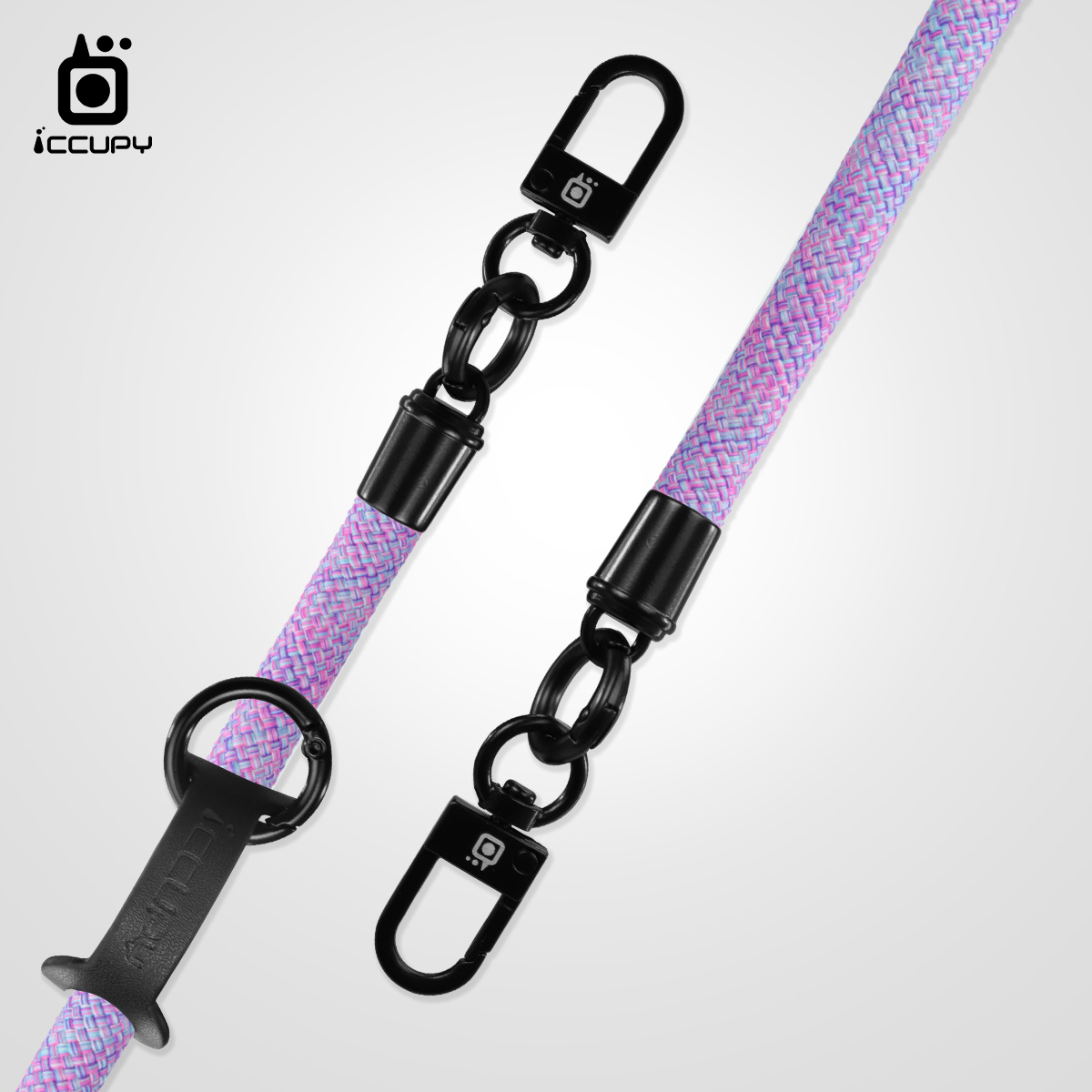 【超強韌手機掛繩】雪花紫