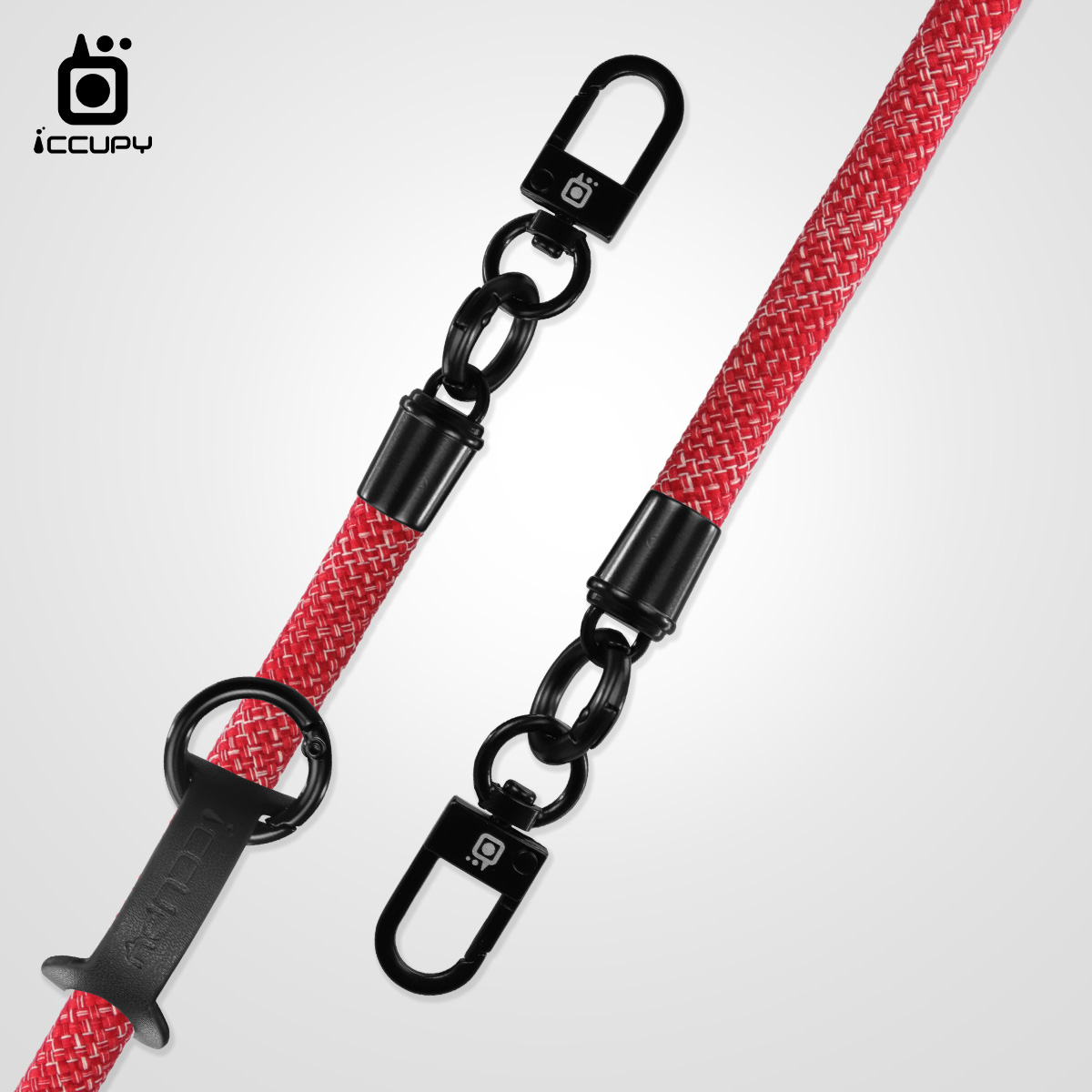 【超強韌手機掛繩】雪花紅