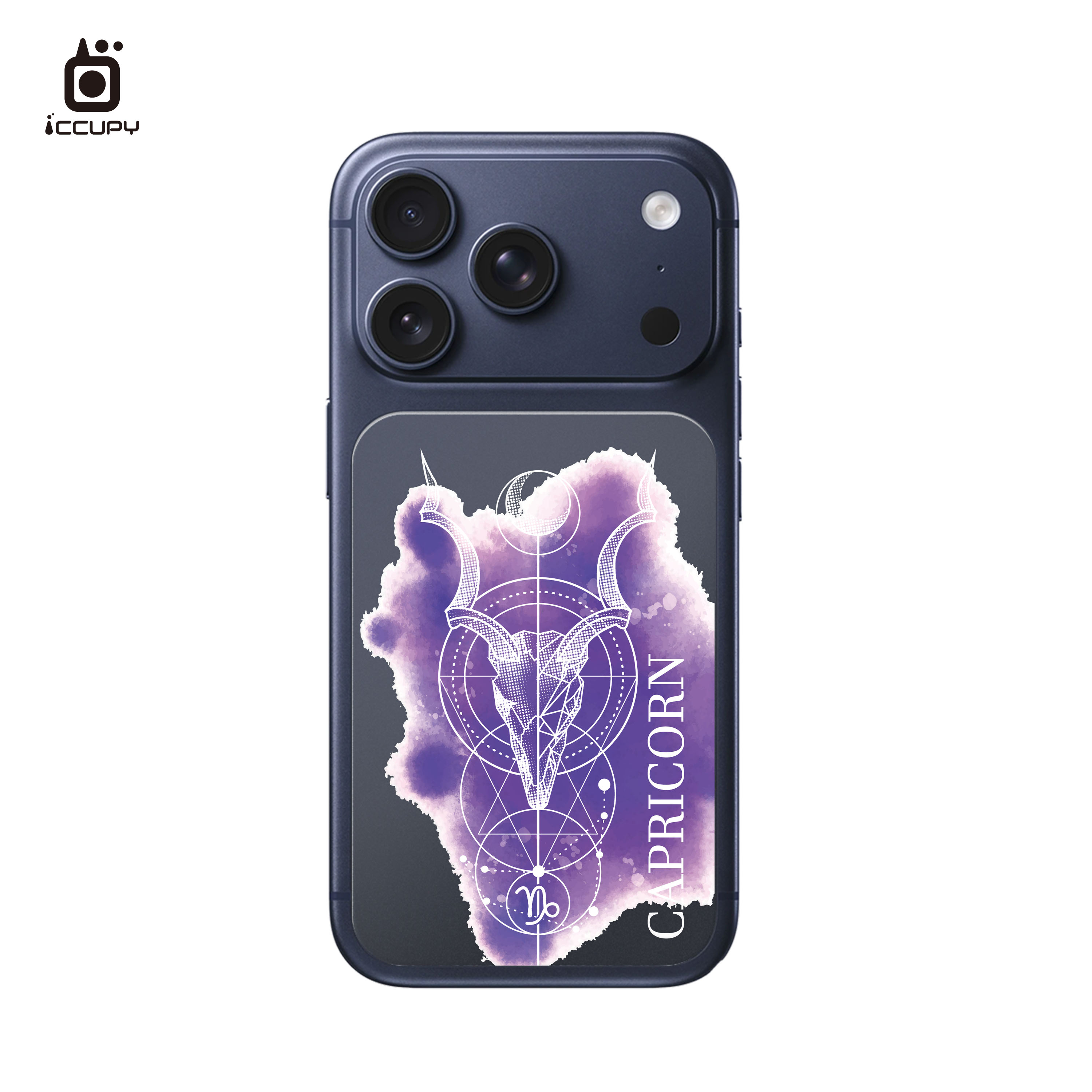 【蒼穹-魔羯座】MagSafe彩繪保護貼For iPhone 17 Pro