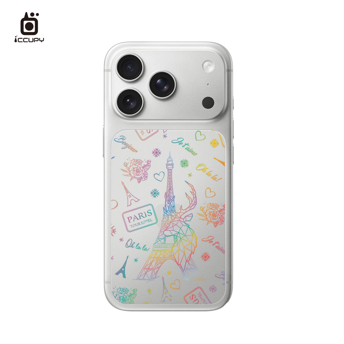 【巴黎鐵塔-馬卡龍】MagSafe彩繪保護貼FOR iPhone 17 Pro※開放預購,於2025/10/15後陸續出貨※