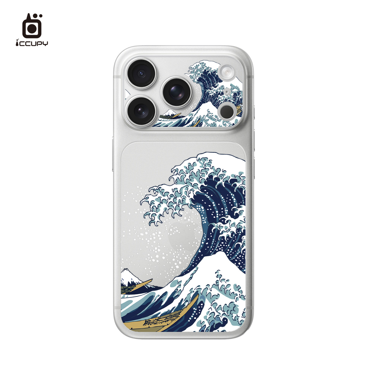 【浮世繪】★套組★ MagSafe彩繪保護貼+彩繪鏡頭底座貼FOR iPhone 17 Pro※開放預購,於2025/10/15後陸續出貨※