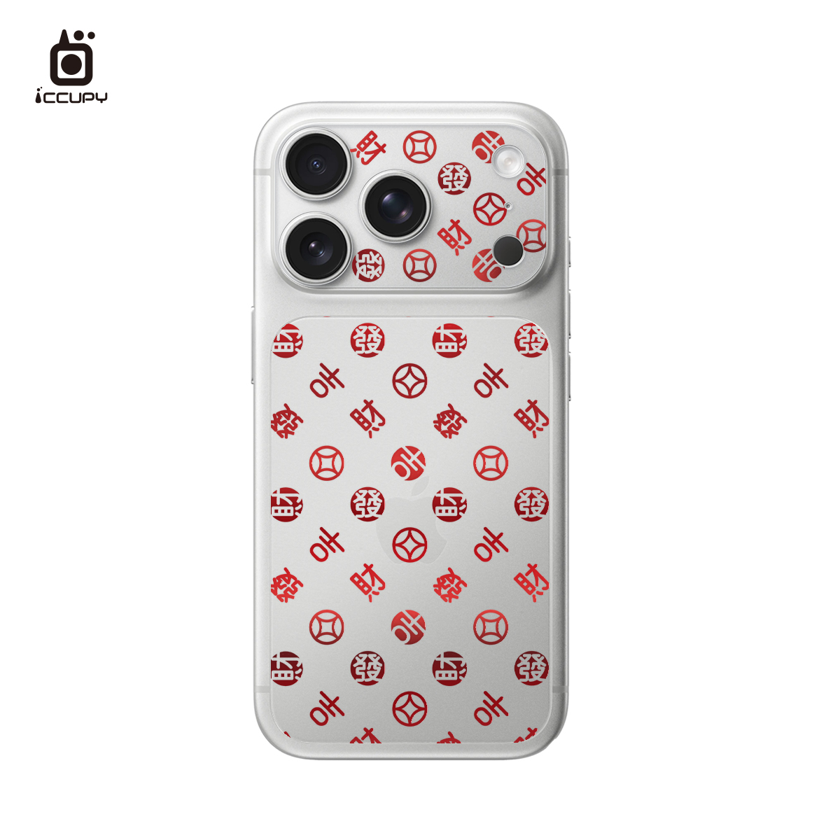 【富貴範】★套組★ MagSafe彩繪保護貼+彩繪鏡頭底座貼FOR iPhone 17 Pro※開放預購,於2025/10/15後陸續出貨※
