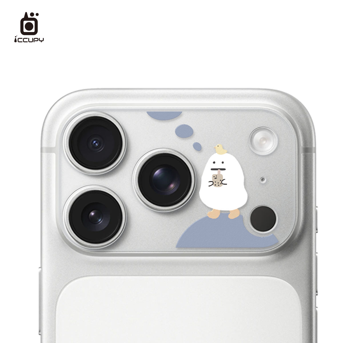 【懶懶怪|幸福】彩繪鏡頭底座貼-鏡頭鏤空 For iPhone 17 Pro