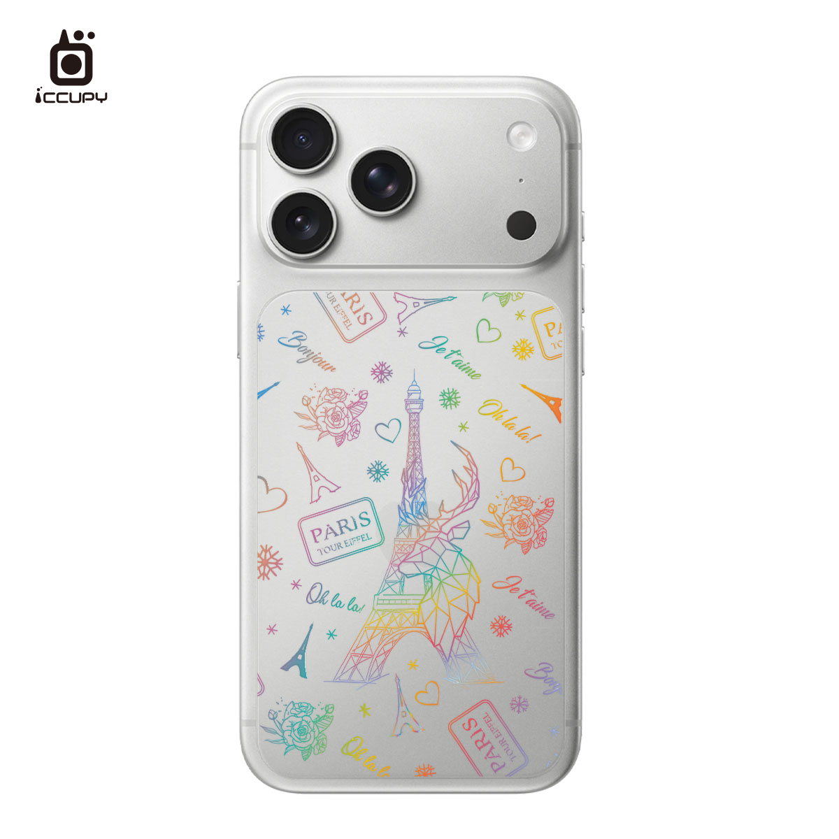 【巴黎鐵塔-馬卡龍】MagSafe彩繪保護貼FOR iPhone 17 PRO Max※開放預購,於2025/10/15後陸續出貨※