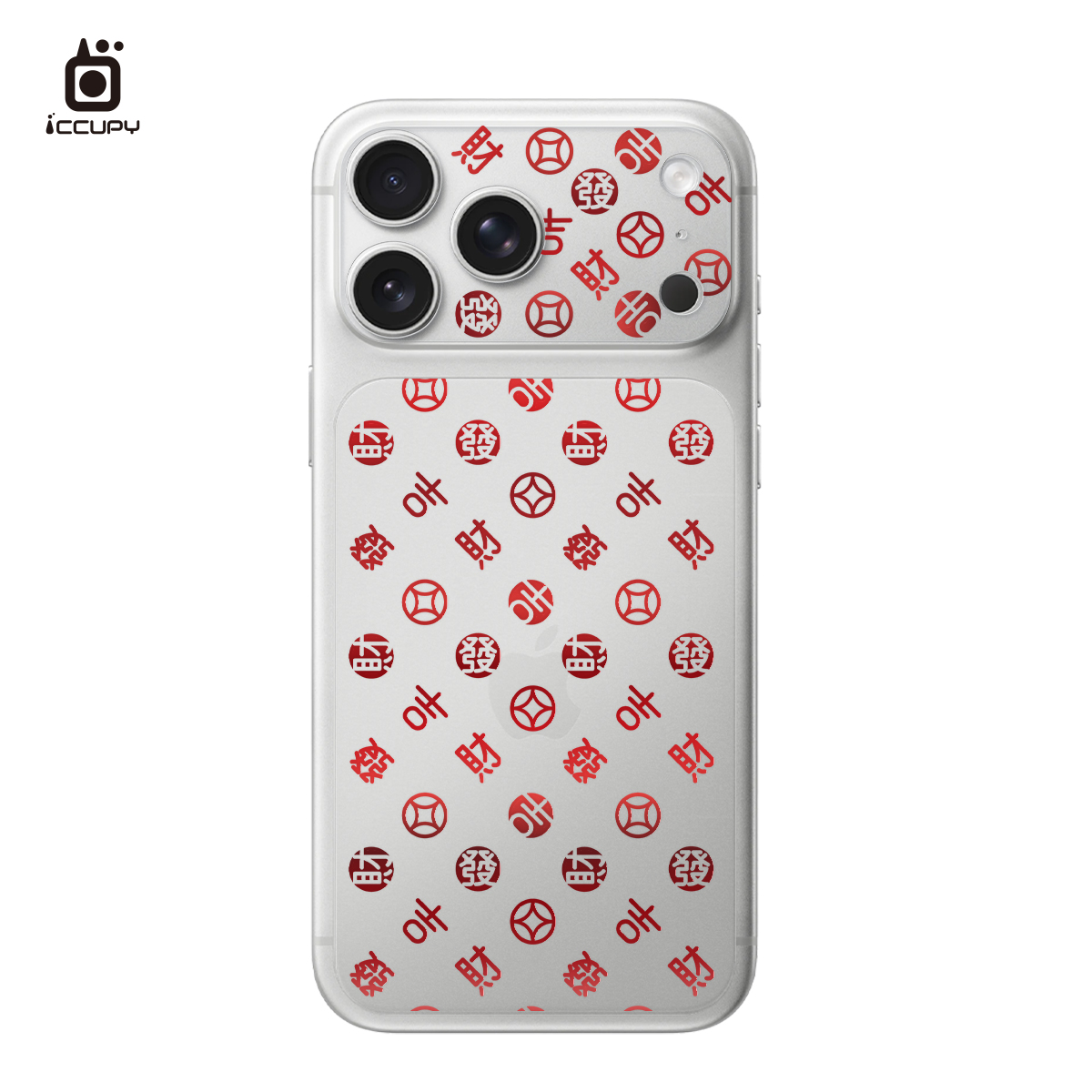 【富貴範】★套組★ MagSafe彩繪保護貼+彩繪鏡頭底座貼FOR iPhone 17 PRO Max※開放預購,於2025/10/15後陸續出貨※