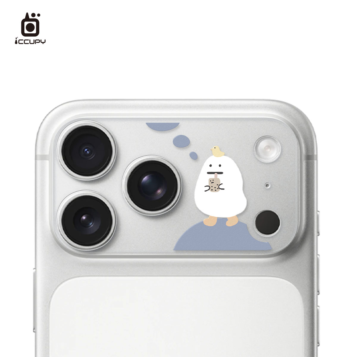 【懶懶怪|幸福】彩繪鏡頭底座貼-鏡頭鏤空 For iPhone 17 Pro Max