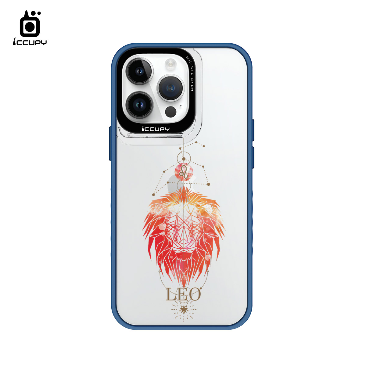 【占星-獅子座】｜黑占盾防摔立架手機殼(共四色) For iPhone 14 Pro Max-黑占iCCUPY