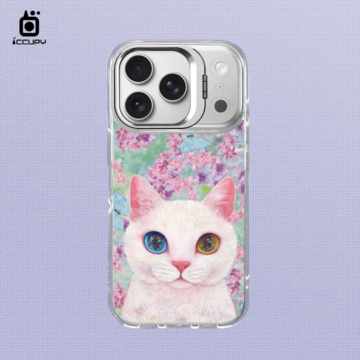 【猫の期待|哈庫S】防摔立架手機殼(透明) For iPhone 17 Pro 6.3吋