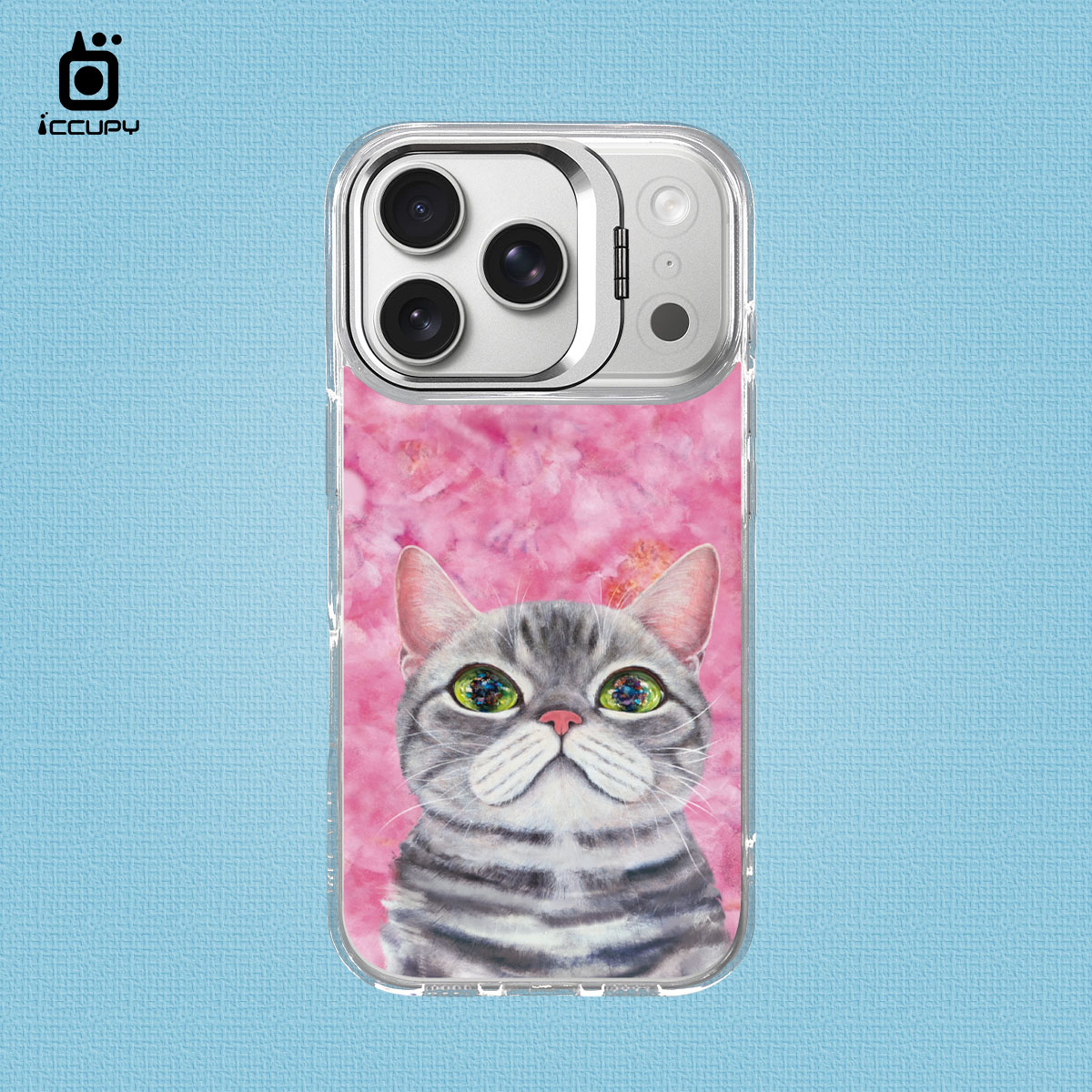 【猫の期待|小愛S】防摔立架手機殼(透明) For iPhone 17 Pro 6.3吋