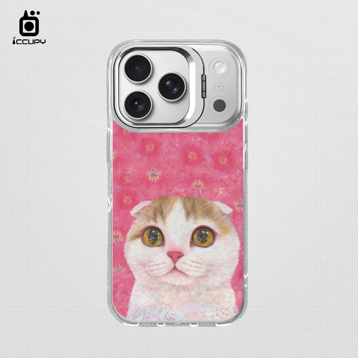 【猫の期待|羅伊契S】防摔立架手機殼(透明) For iPhone 17 Pro 6.3吋