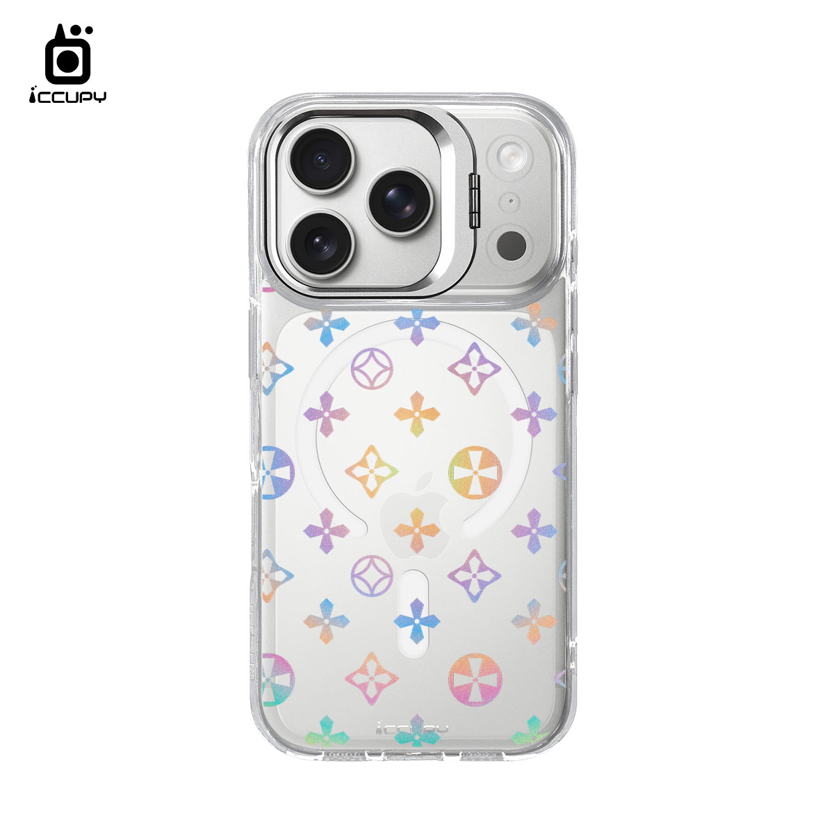 【時尚範-馬卡龍】防摔立架手機殼(透明) For iPhone 17 Pro 6.3吋