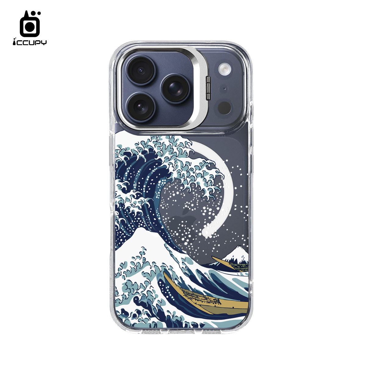 【浮世繪】防摔立架手機殼(透明) For iPhone 17 Pro 6.3吋