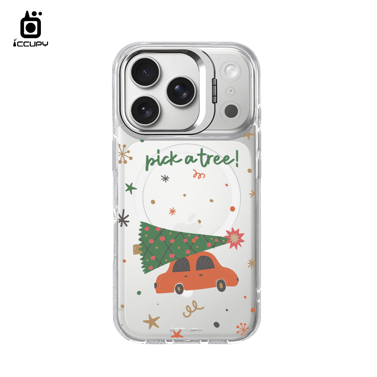 【載棵樹回家吧】防摔立架手機殼(透明) For iPhone 17 Pro 6.3吋