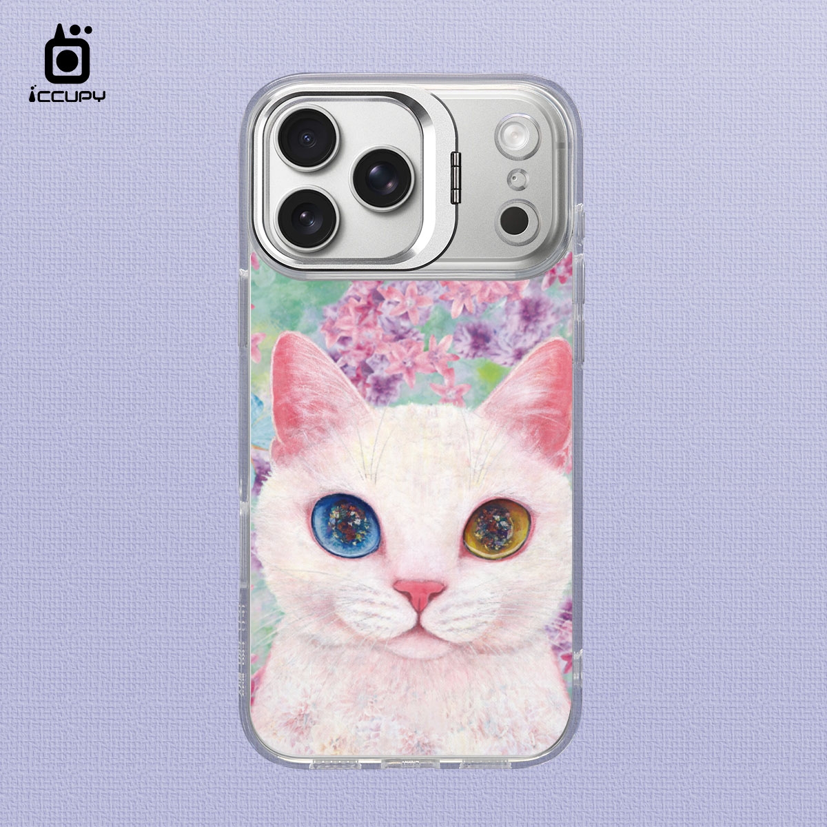 【猫の期待｜哈庫】防摔立架手機殼(透明) For iPhone 17 Pro Max 6.9吋