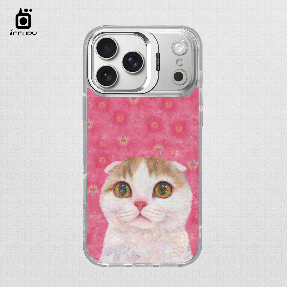 【猫の期待｜羅伊契S】防摔立架手機殼(透明) For iPhone 17 Pro Max 6.9吋