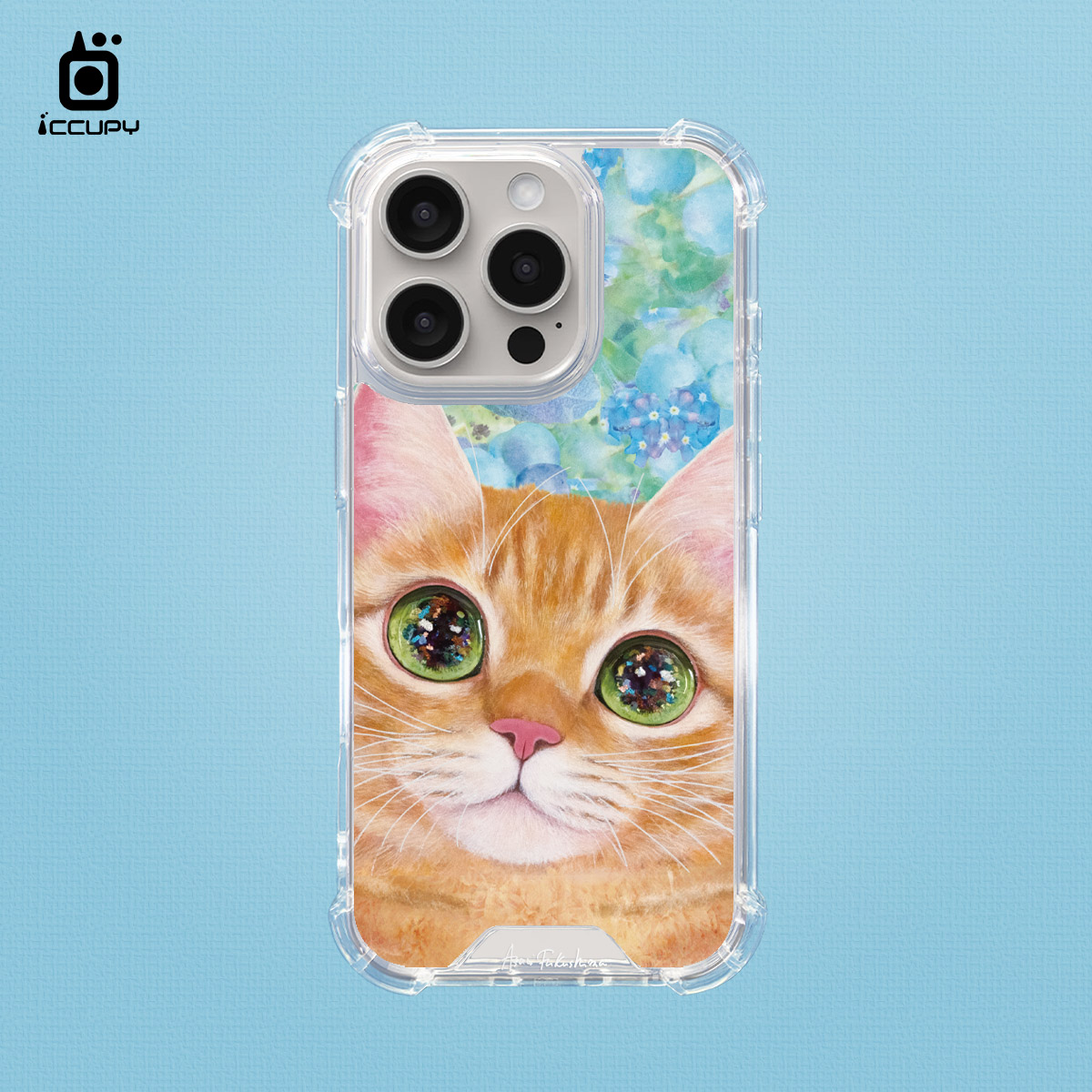 【猫の期待｜小秀】IQ CASE 角粒殼 For iPhone 16 Pro-黑占iCCUPY