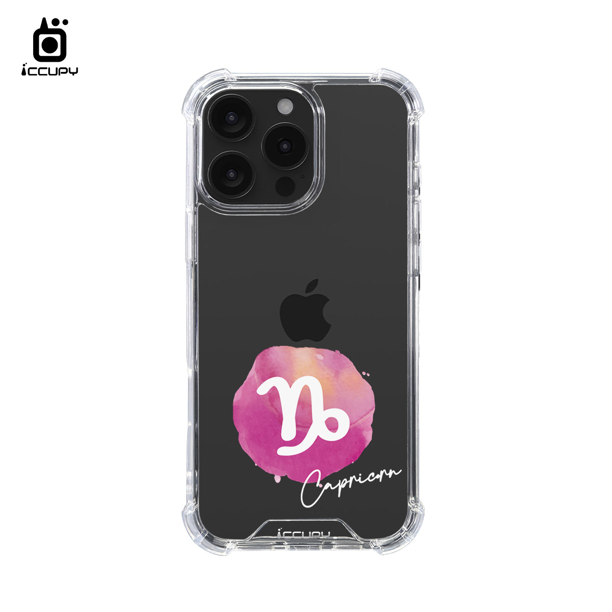 【封蠟-魔羯座】iQ CASE角粒殼 For iPhone 16 Pro Max-黑占iCCUPY