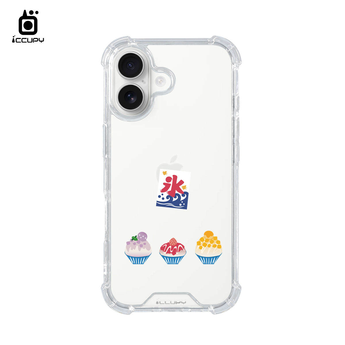 【台灣水果冰】iQ CASE角粒殼 For iPhone 17 -黑占iCCUPY