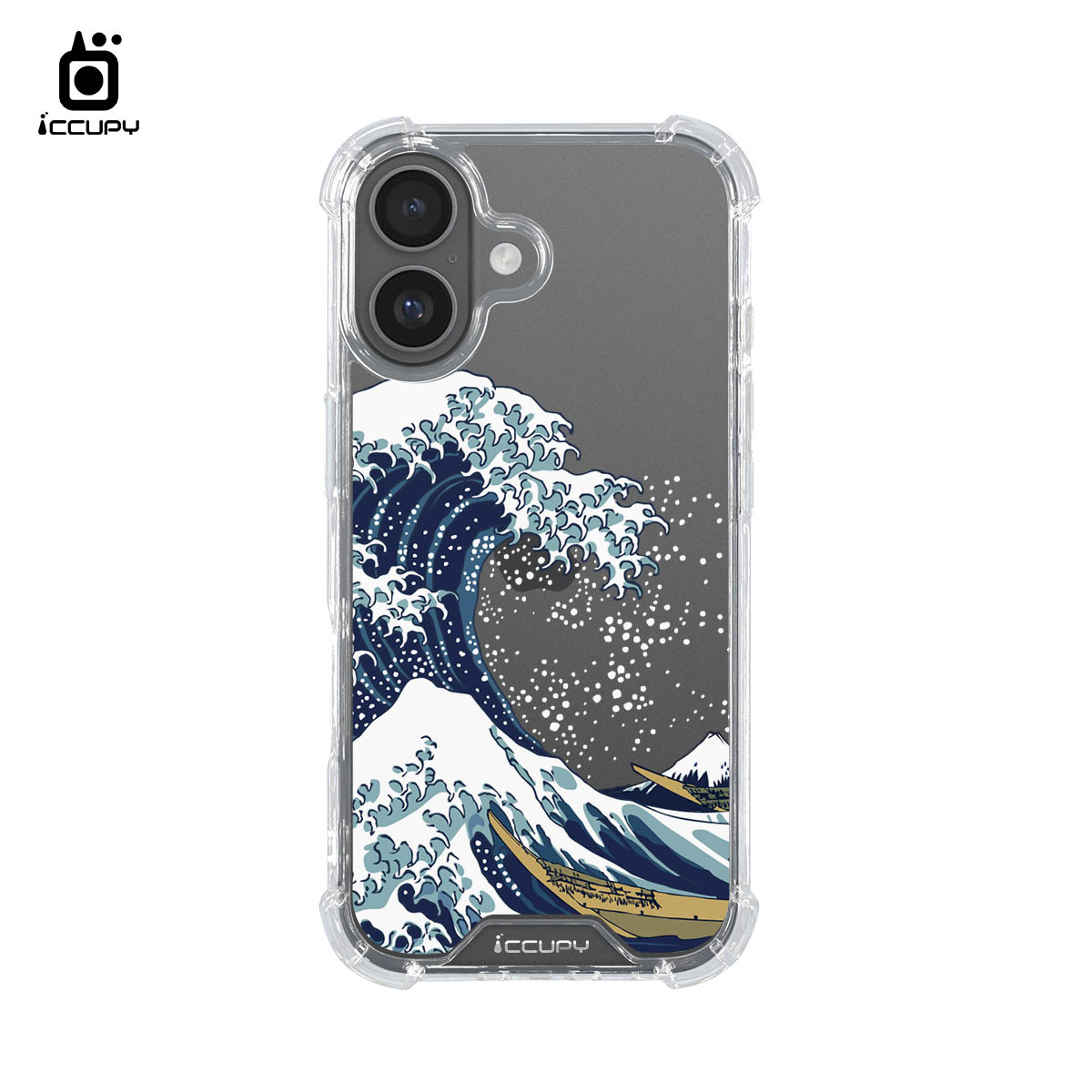 【浮世繪】IQ CASE 角粒殼 For iPhone 17-黑占iCCUPY