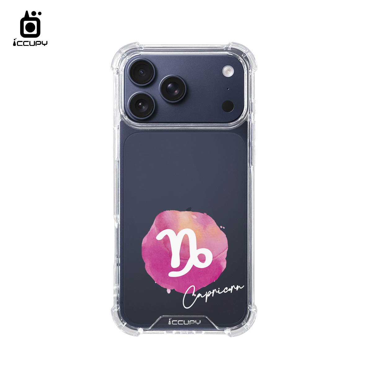 【封蠟-魔羯座】iQ CASE角粒殼 For iPhone 17 Pro Max-黑占iCCUPY