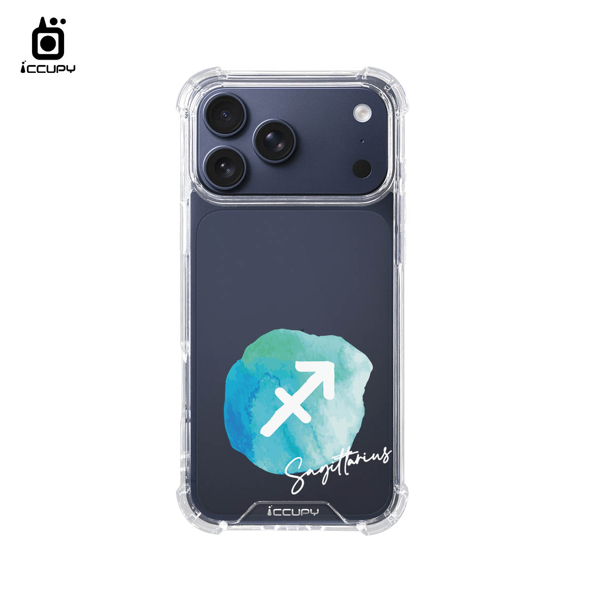 【封蠟-射手座】iQ CASE角粒殼 For iPhone 17 Pro Max-黑占iCCUPY