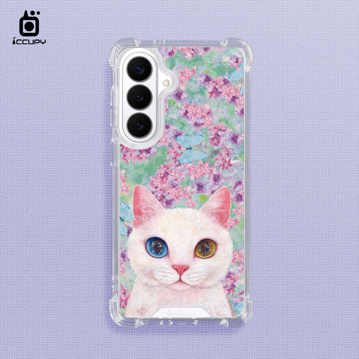 【猫の期待|哈庫S】IQ CASE 角粒殼 For SAMSUNG S26 PLUS-黑占iCCUPY