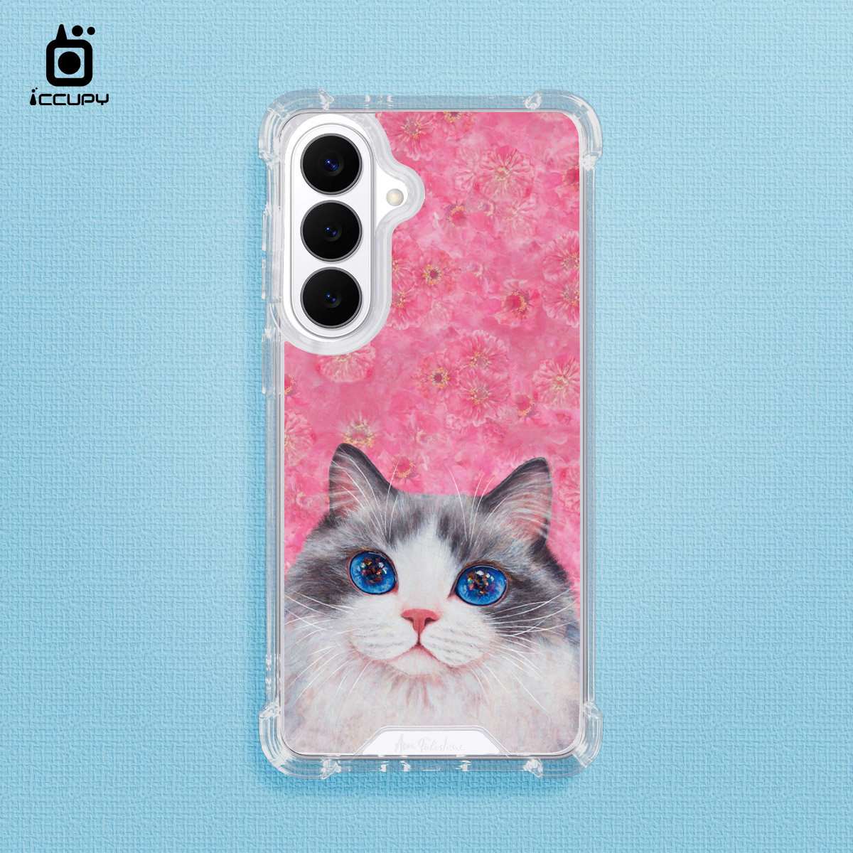 【猫の期待|拉拉S】IQ CASE 角粒殼 For SAMSUNG S26 PLUS-黑占iCCUPY