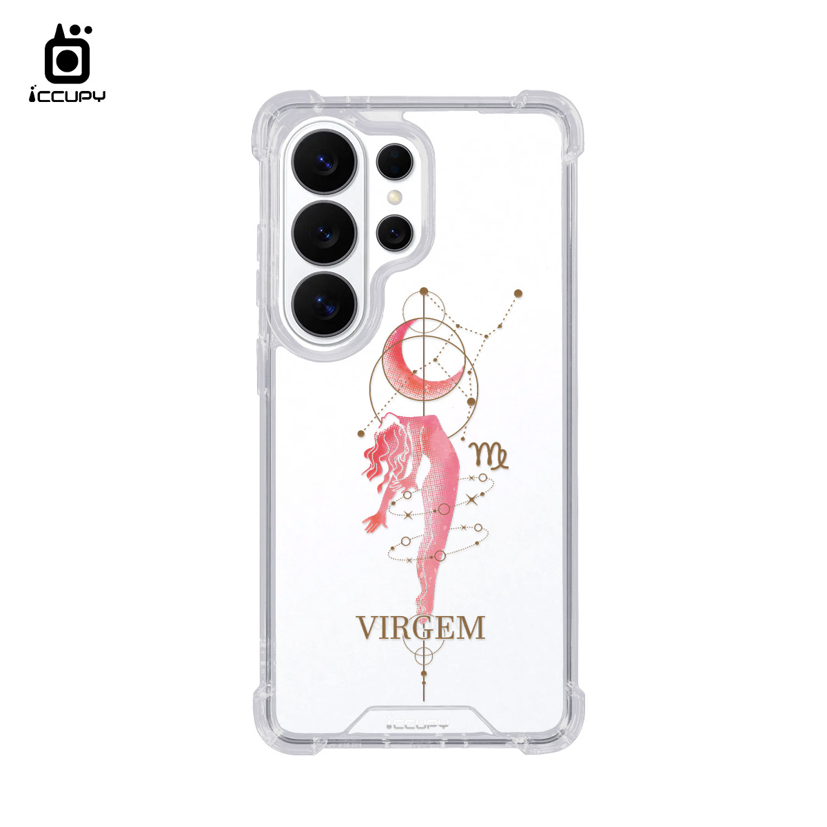 【占星-處女座】iQ CASE角粒殼 For SAMSUNG S26 ULTRA -黑占iCCUPY