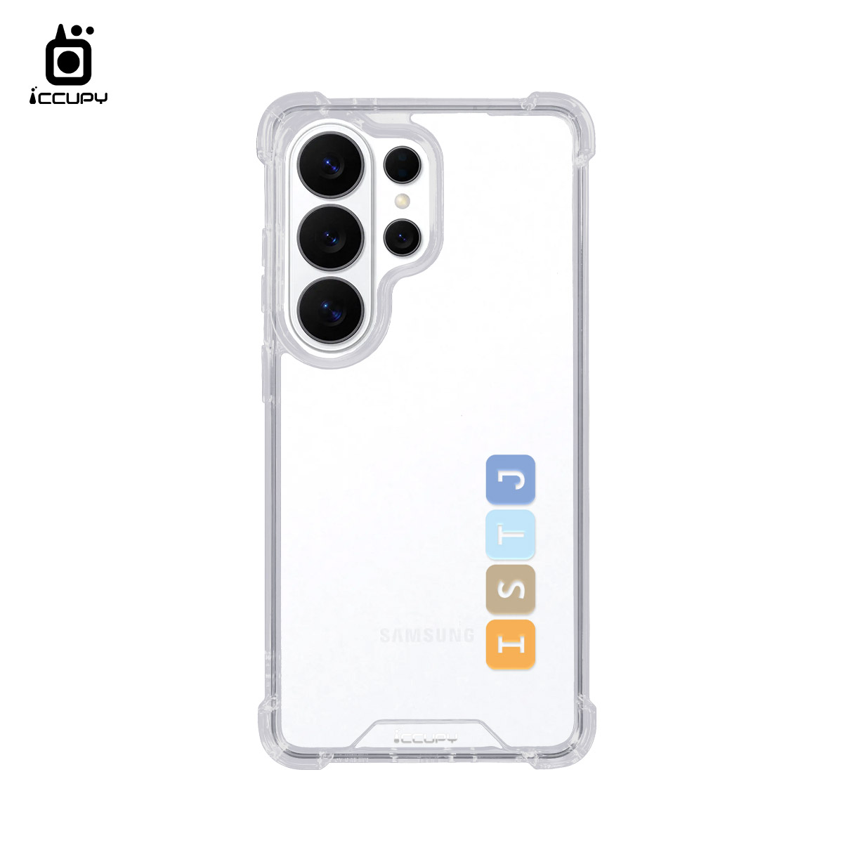 【MBTI|串珠系列ISTJ 物流師】IQ CASE 角粒殼 For SAMSUNG S26 ULTRA-黑占iCCUPY