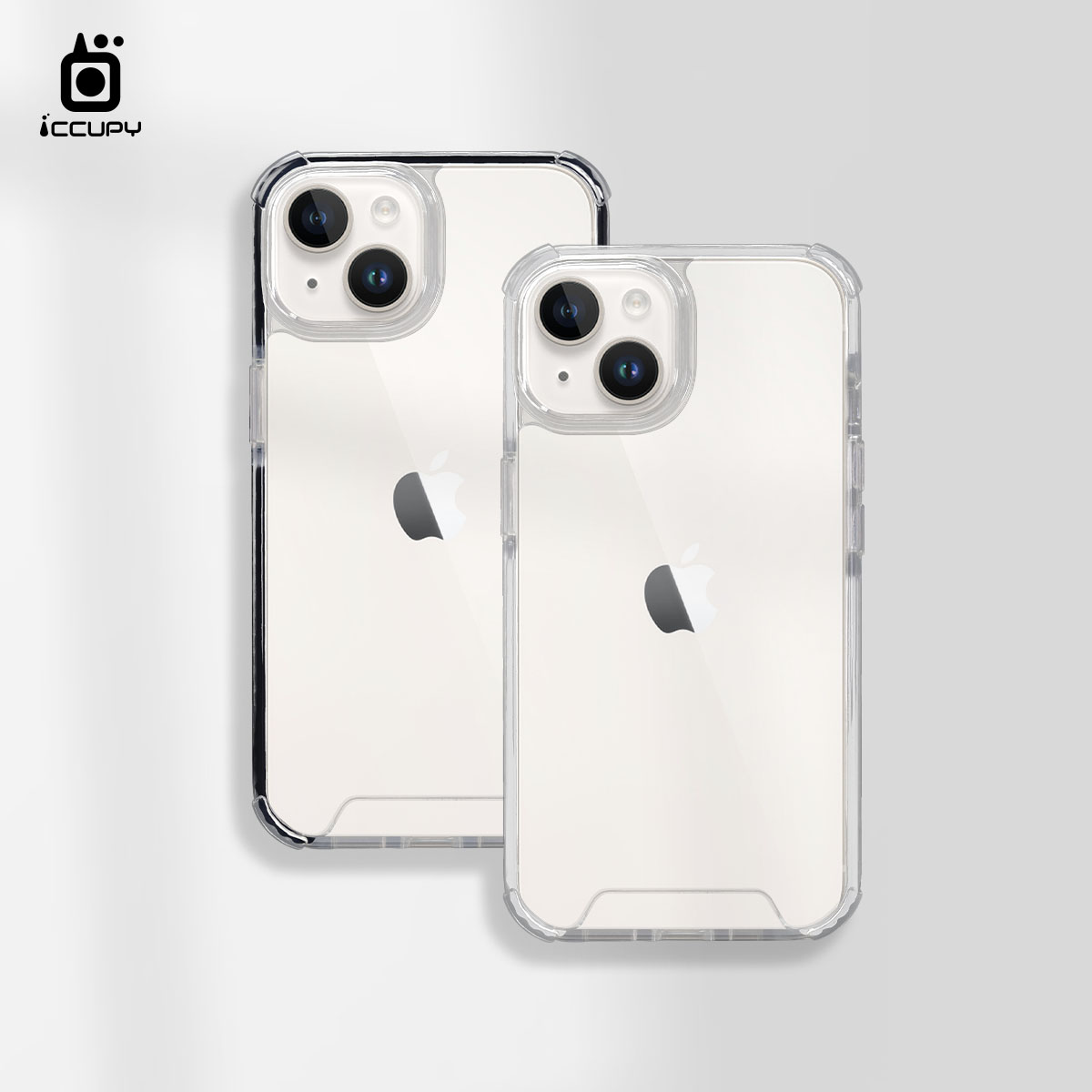 【iQ CASE】角粒殼2.0四角防禦 強化玻璃背板 適用 Apple iPhone 14 手機保護殼