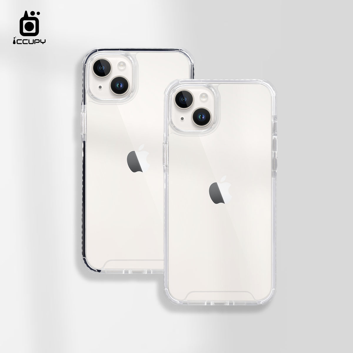 【iQ CASE】角粒殼2.0四角防禦 強化玻璃背板 適用 Apple iPhone 14 Plus 手機保護殼