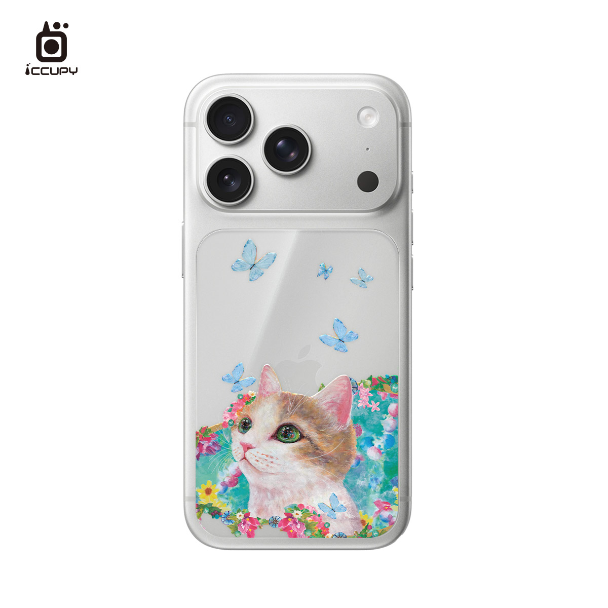 【猫の期待|泰泰】星鑽彩繪背貼 For iPhone 17 Pro