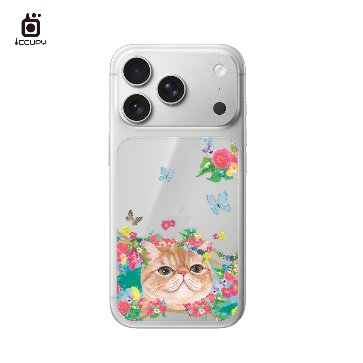 【猫の期待|小天】星鑽彩繪背貼 For iPhone 17 Pro