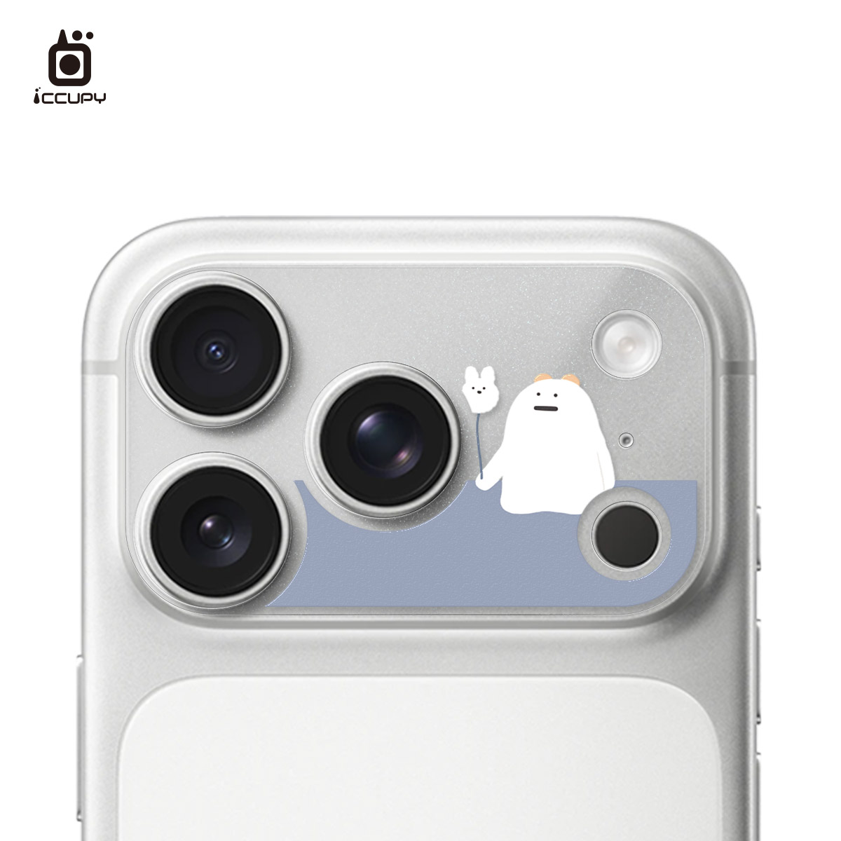 【懶懶怪|愛自己】星鑽彩繪鏡頭底座貼 For iPhone 17 Pro