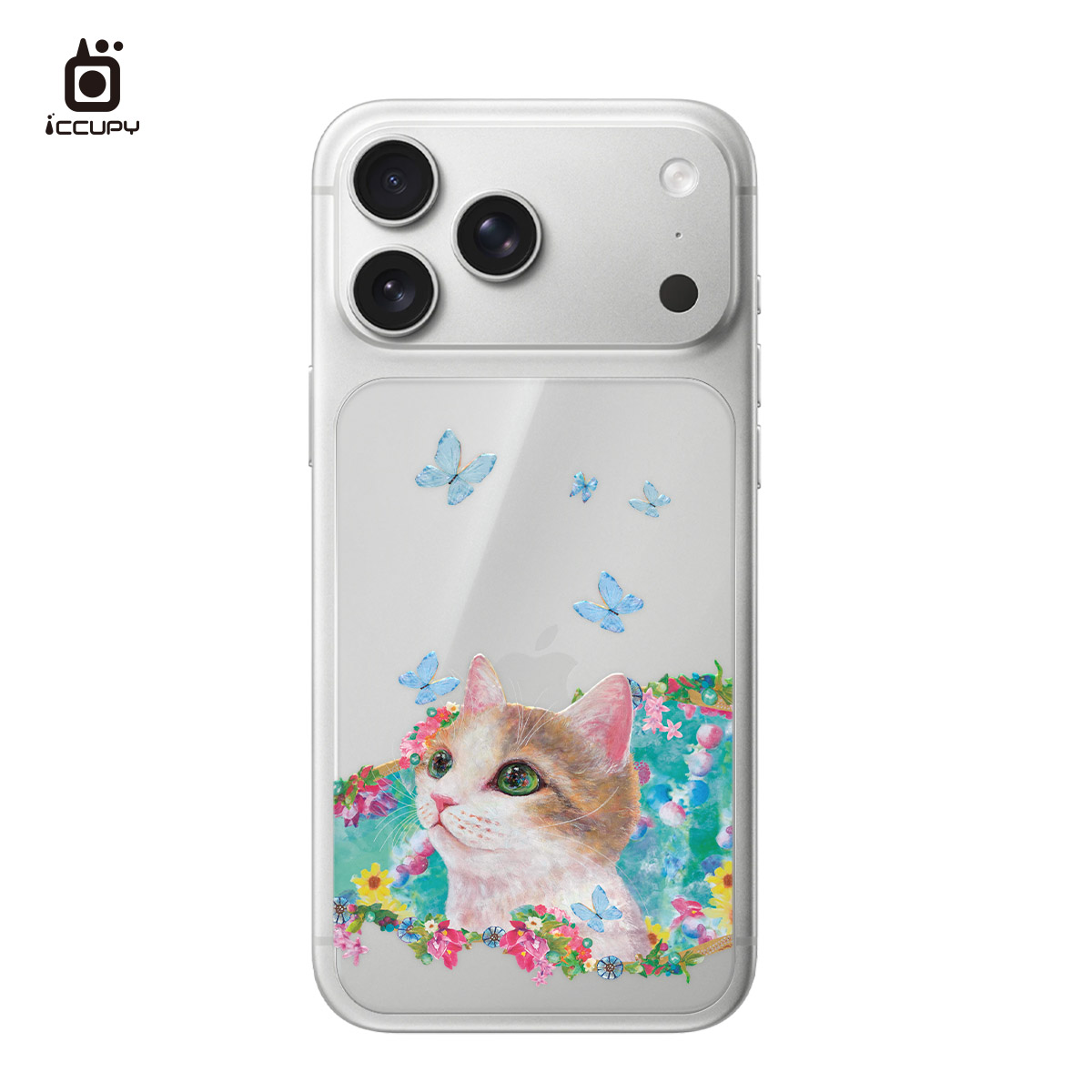 【猫の期待|泰泰】星鑽彩繪背貼 For iPhone 17 Pro Max