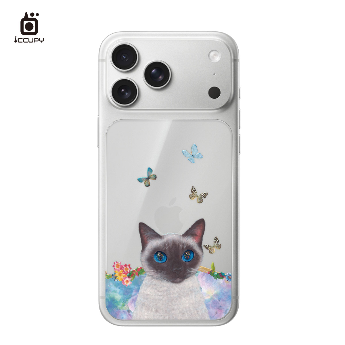 【猫の期待|小雪美】星鑽彩繪背貼 For iPhone 17 Pro Max