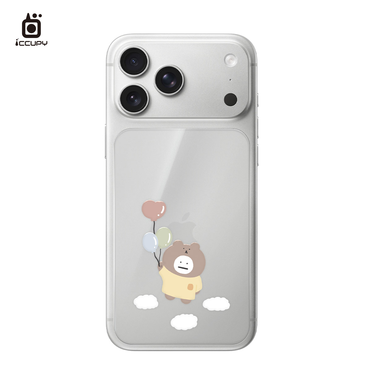 【懶懶怪｜懶怪熊】星鑽彩繪背貼 For iPhone 17 Pro Max
