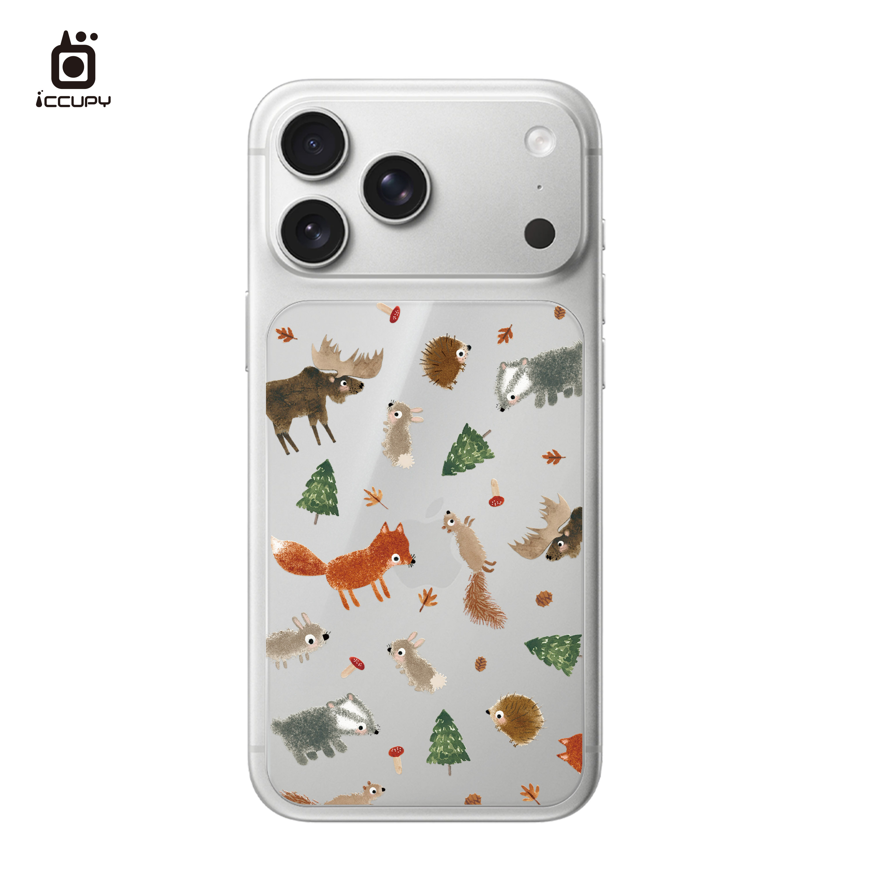 【森森物語|森林見面會】星鑽彩繪背貼 For iPhone 17 Pro Max