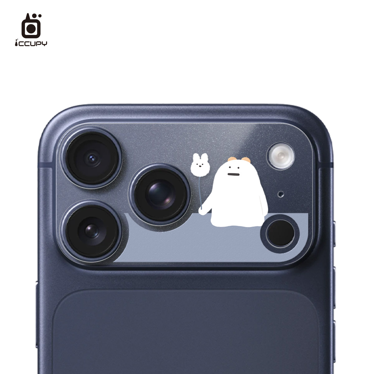 【懶懶怪|愛自己】星鑽彩繪鏡頭底座貼 For iPhone 17 Pro Max