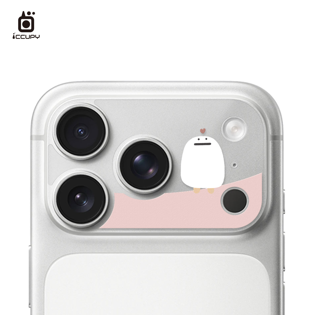 【懶懶怪|可愛】星鑽彩繪鏡頭底座貼 For iPhone 18 Pro | 文創小物