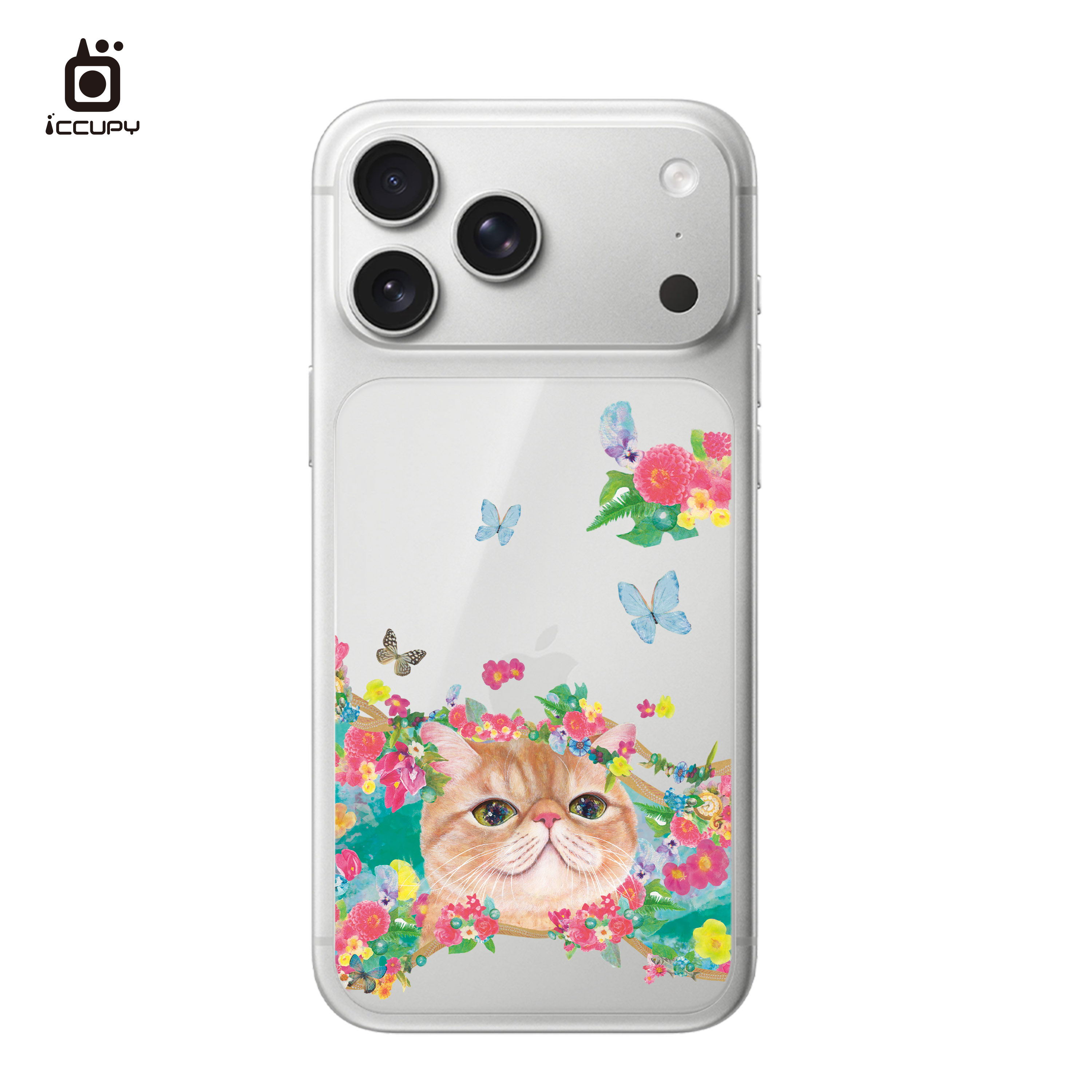 【猫の期待｜小天】星鑽彩繪背貼 For iPhone 18 Pro Max | 文創小物