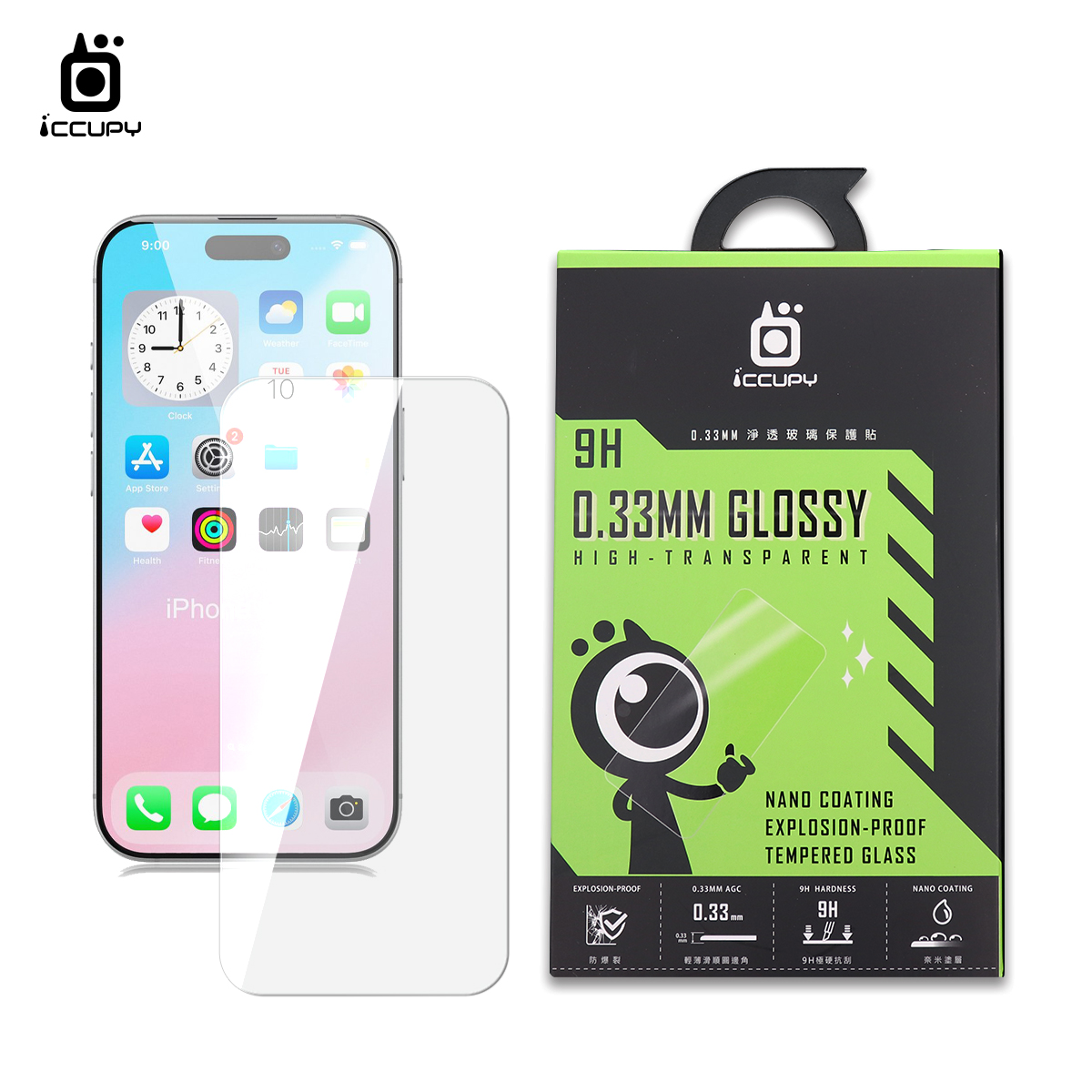 淨透玻璃(原機質感GLOSSY) FOR Apple iPhone Air